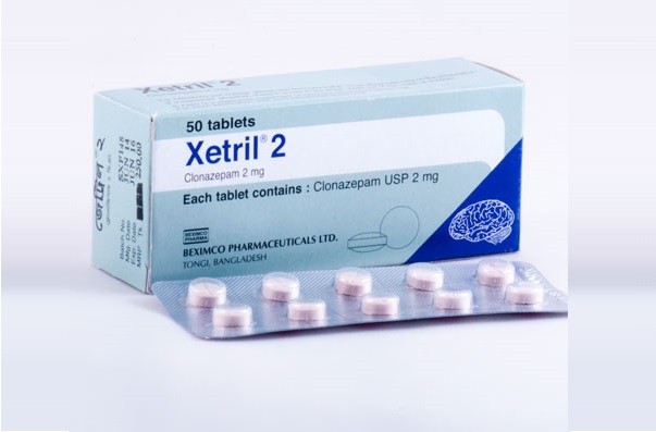 Xetril 2 Tablet 10's strip