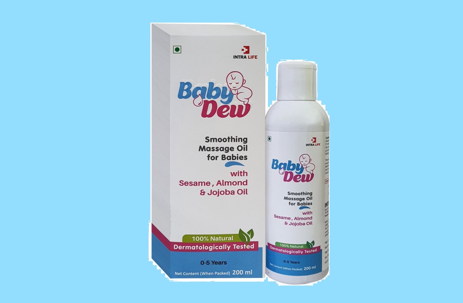 Babydew Massage Oil 200 ml