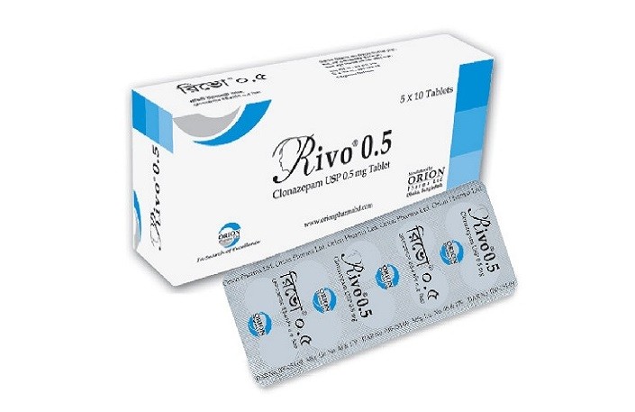 Rivo 0.5 Tablet 50's pack