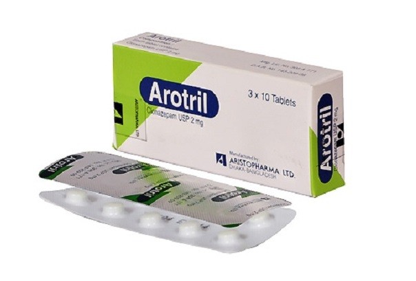 Arotril 2 Tablet 10's strip