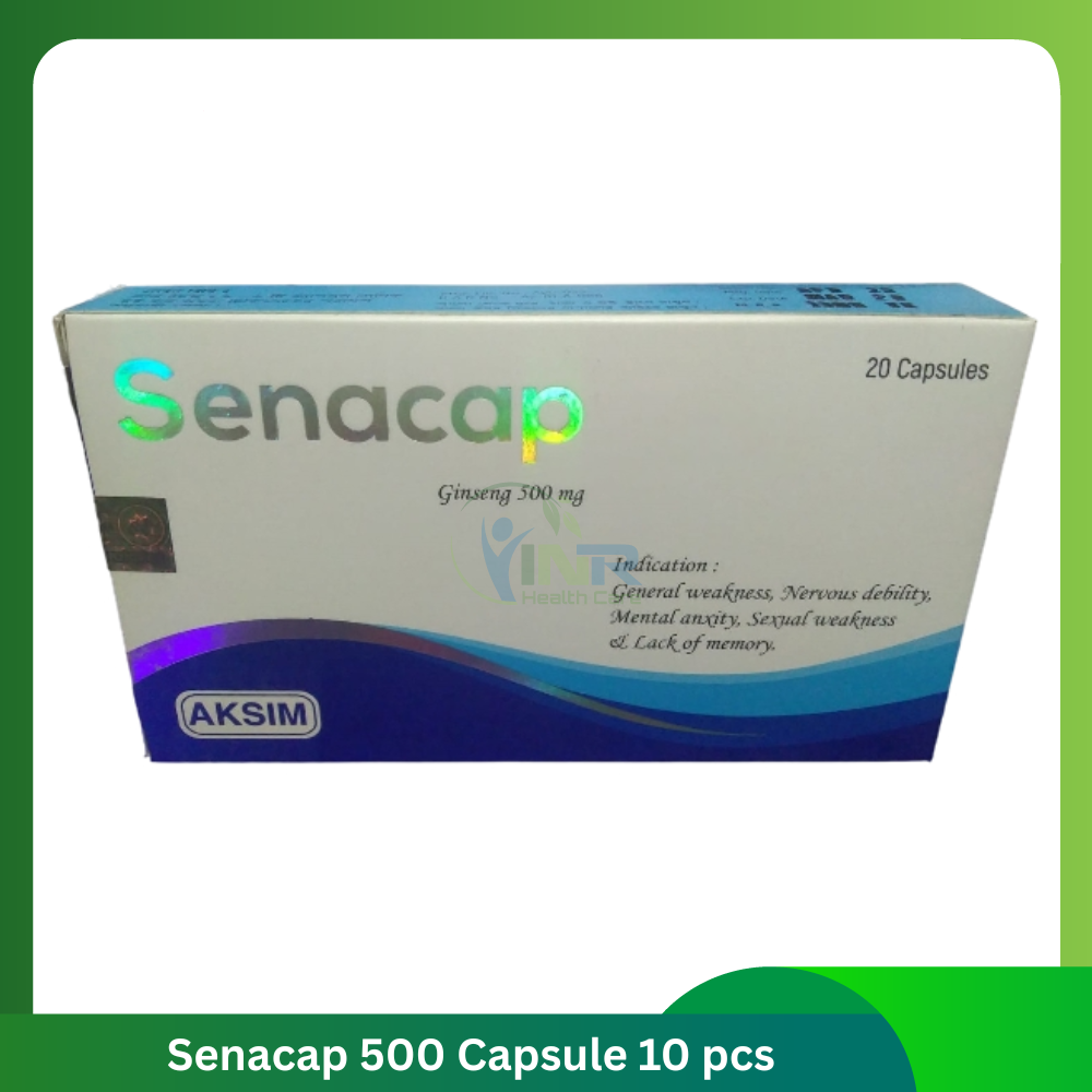 Senacap 500 Capsule 10 pcs