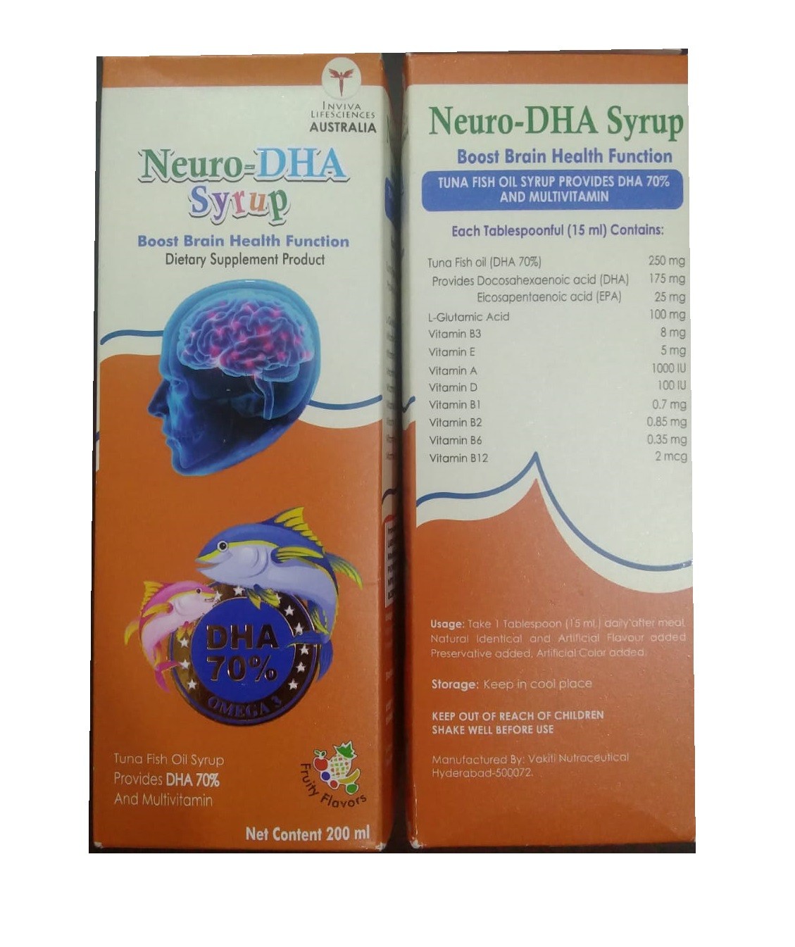 Neuro DHA Syrup 200 ml