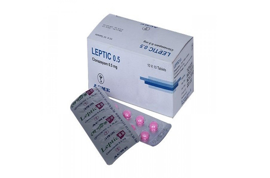 Leptic 0.5 Tablet 100's pack