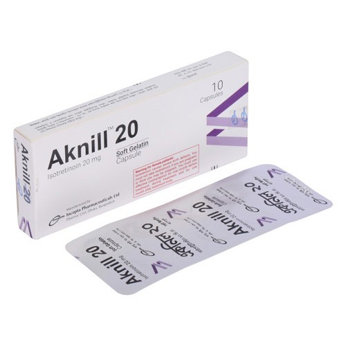 Aknill  20 mg Capsule 10 pcs