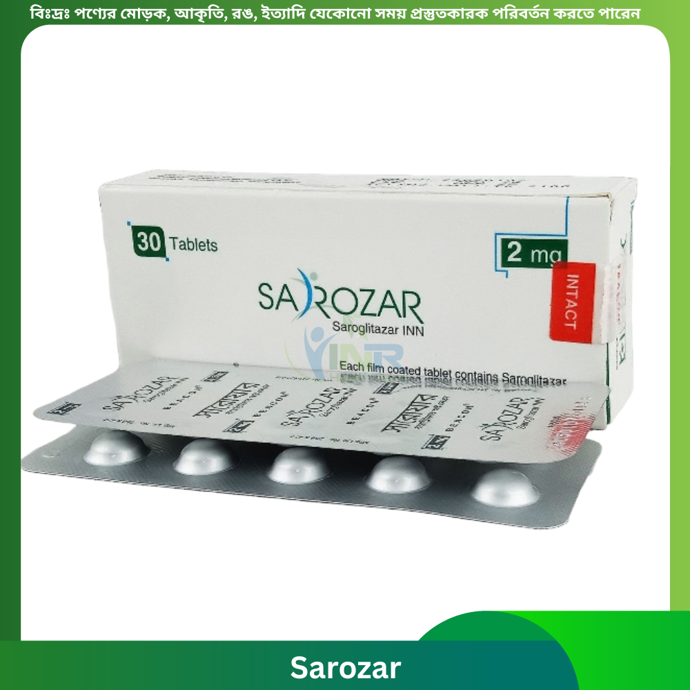 Sarozar 2 mg Tablet 30 pcs