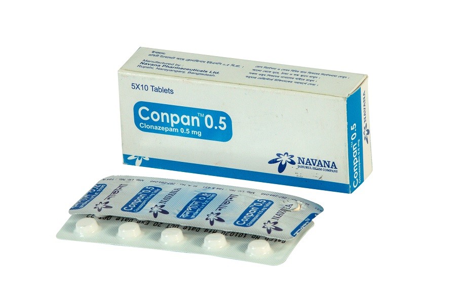Conpan 0.5 Tablet 10's strip