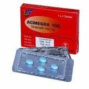 Acmegra 100 mg Tablet 4's pack